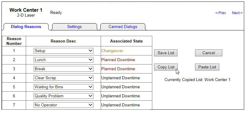 Copying an Existing List